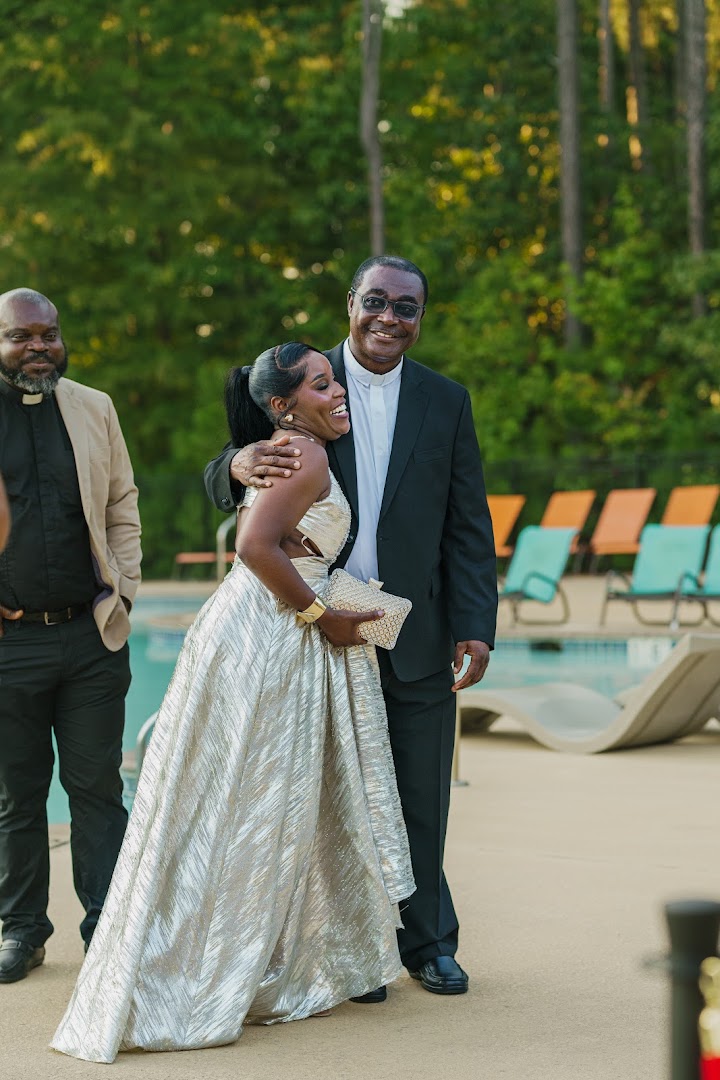 A joyful embrace at Deborah’s 40th birthday celebration